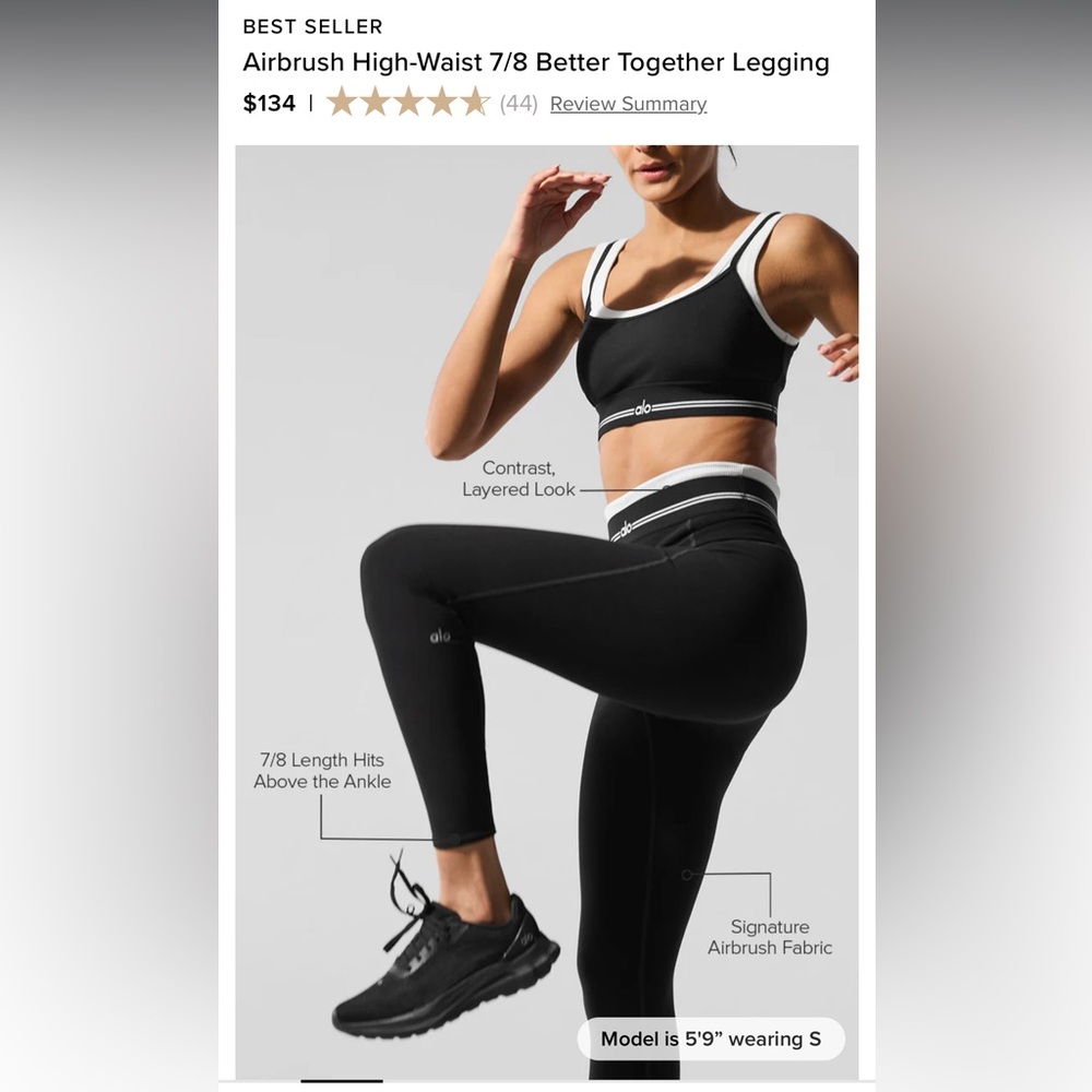 ALO Yoga Airbrush Better Together Set